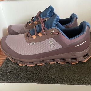 On Running Cloudvista Waterproof Zinc/Grape Women's